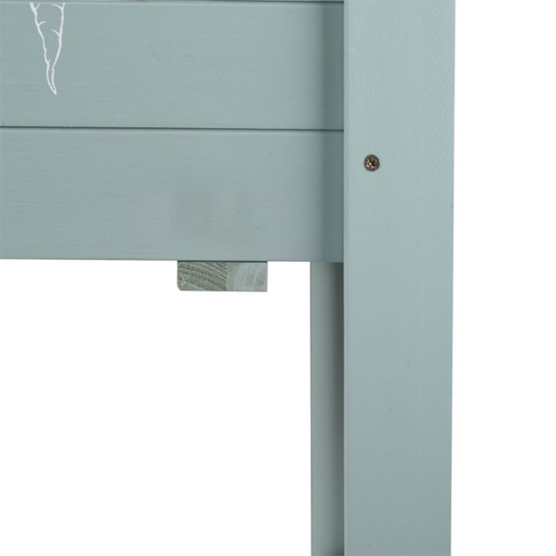 Kinderen verhoogde tuinbed plantenbak