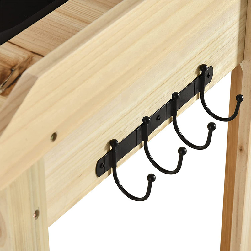 Oppottafel, tuinwerkstation met zeefscherm, verwijderbare gootsteen en manden