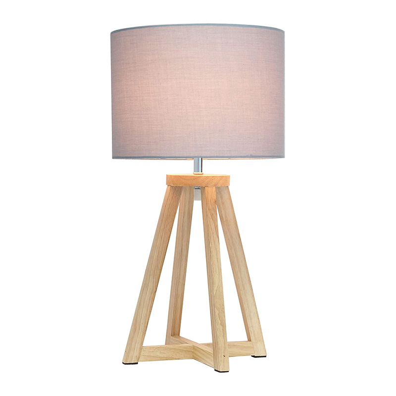 Antiek ijsblauw en natuurlijke touwafwerking -Ronde hardback natuurlijke linnen kap -Aan-uit draaischakelaar