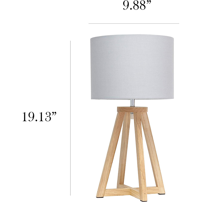 Antiek ijsblauw en natuurlijke touwafwerking -Ronde hardback natuurlijke linnen kap -Aan-uit draaischakelaar