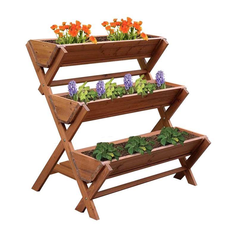 3-Tiers Tuin Verhoogde Planter
