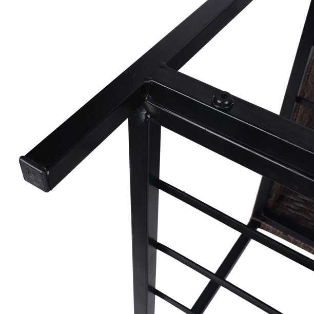 Plantenbak van rotan voor binnen/buiten met opbergrek voor gereedschap eronder en stevig verhoogd werkgebied 28' H