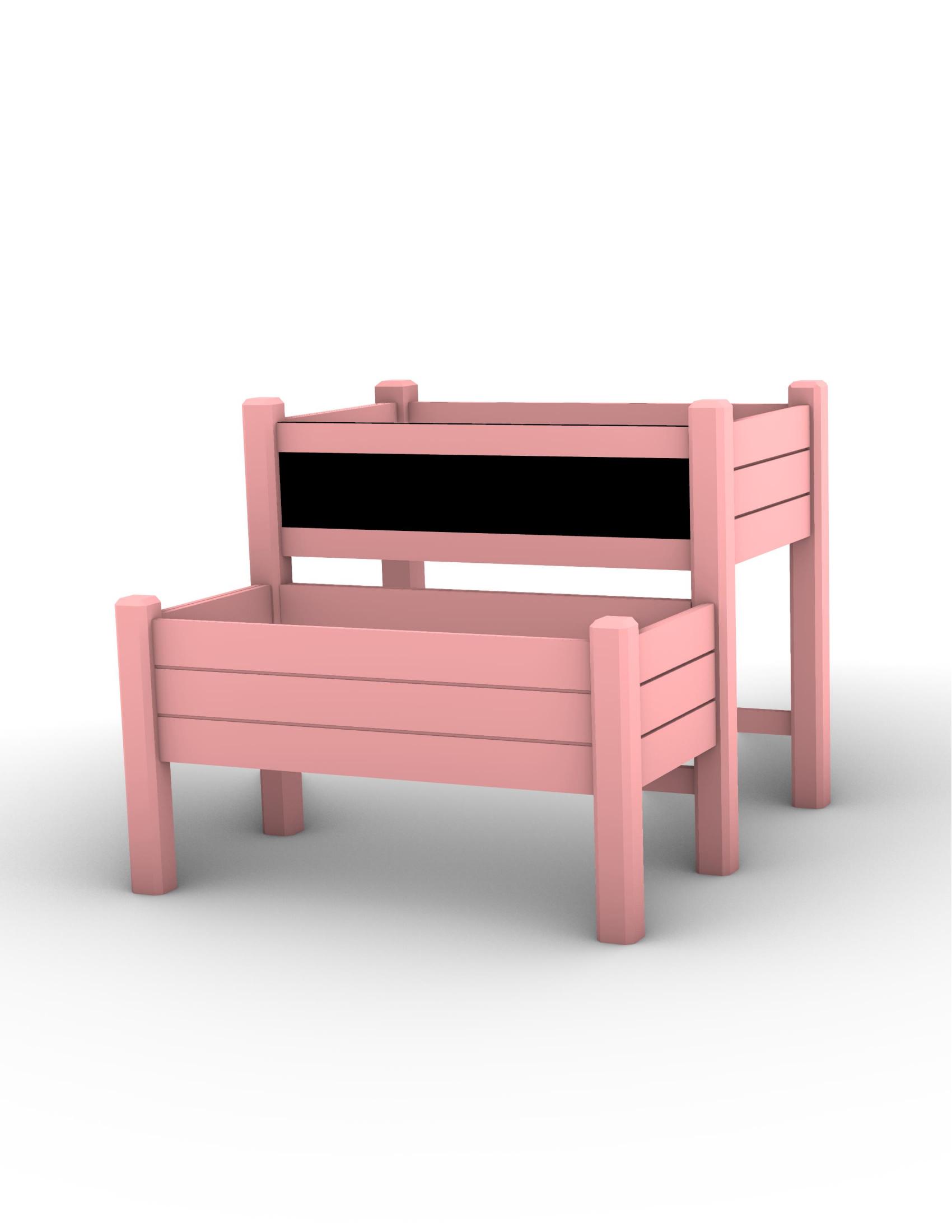 Kinderen verhoogde tuinbed plantenbak