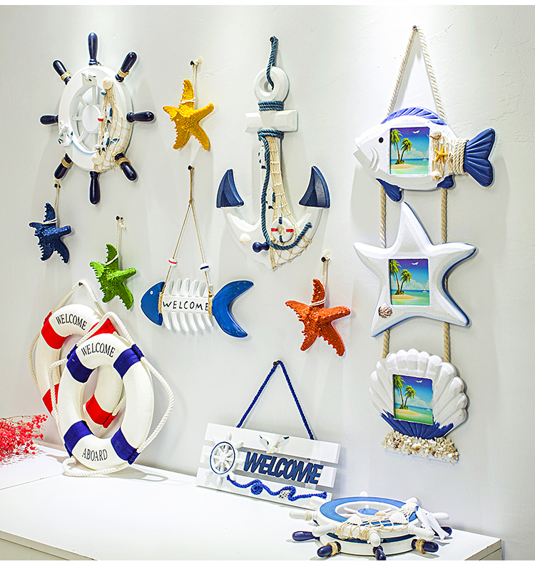 Lixincrafts kust heiligdom decor, zee stijl decor,